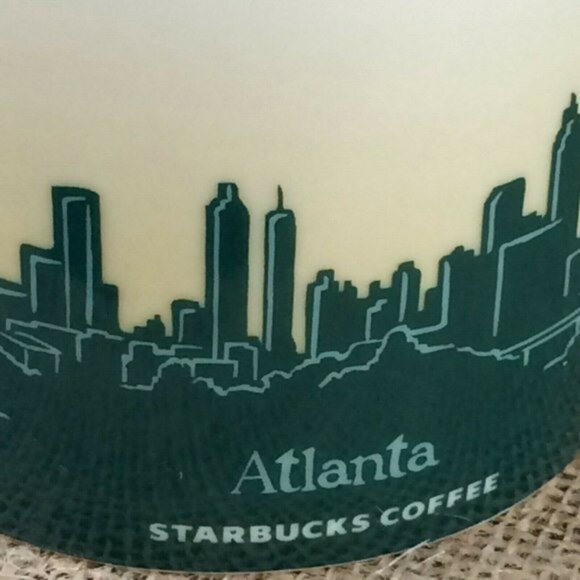 Starbucks Atlanta Mug Cup Icon Series Piedmont Park 16oz 2011 Coffee Tea USA - Picture 11 of 12